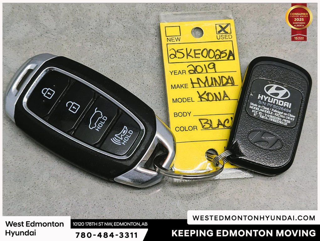 2019 Hyundai Kona 1.6T Ultimate in Edmonton, Alberta - 25 - w1024h768px