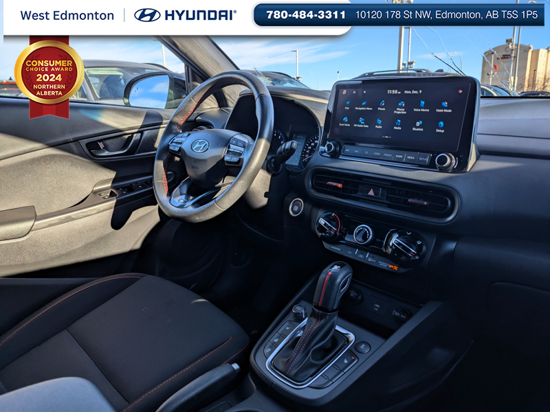 2023 Hyundai Kona N Line in Edmonton, Alberta - 10 - w1024h768px