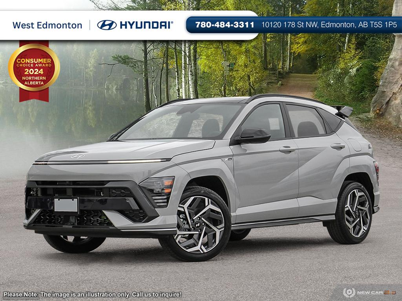 2025  Kona N Line AWD with Ultimate Package in Edmonton, Alberta - 1 - w1024h768px