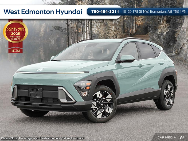 2025 Hyundai Kona Preferred in Edmonton, Alberta - 1 - w1024h768px