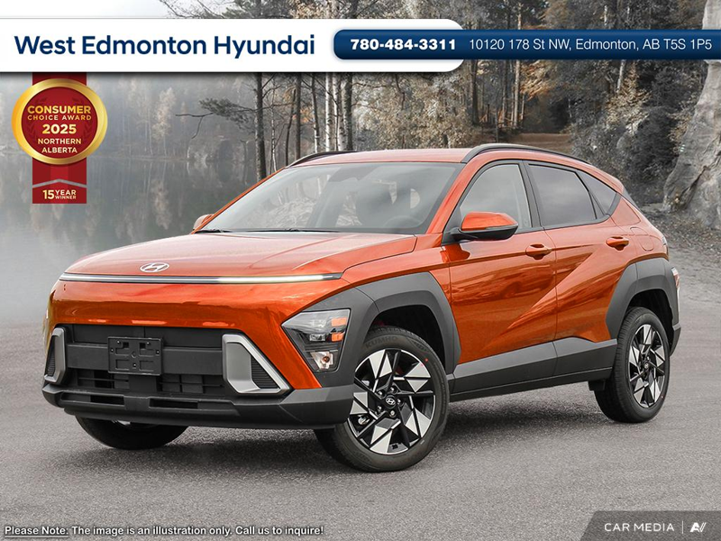 2025 Hyundai Kona Preferred Sport in Edmonton, Alberta - 1 - w1024h768px