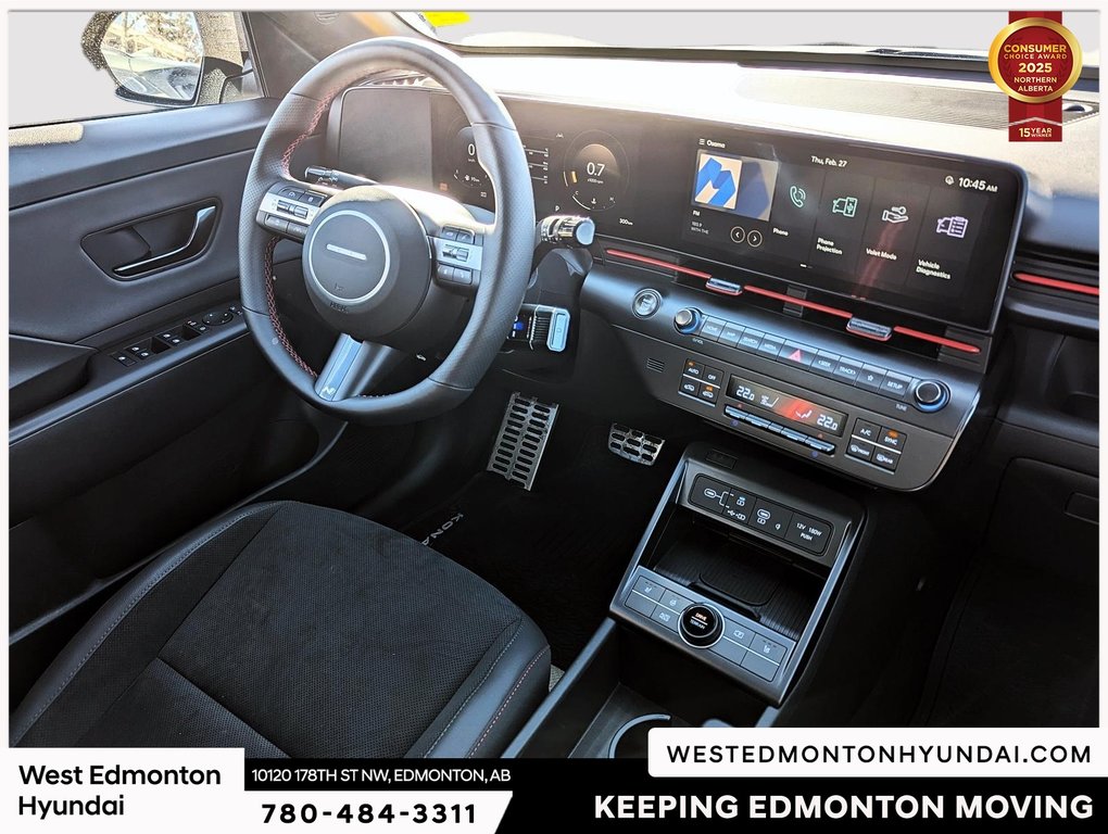 2025 Hyundai Kona N Line AWD in Edmonton, Alberta - 23 - w1024h768px