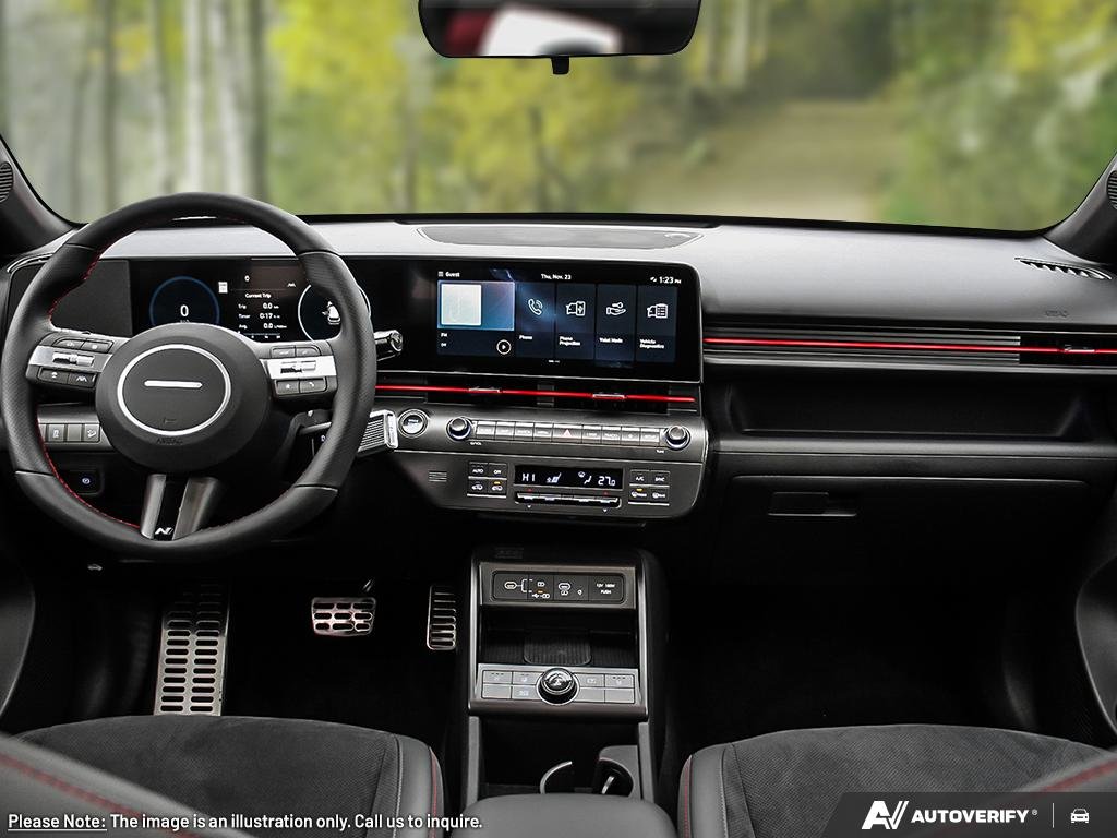 2025 Hyundai Kona N Line in Edmonton, Alberta - 22 - w1024h768px