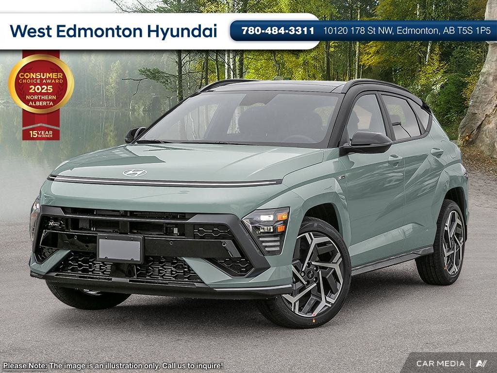 2025 Hyundai Kona N Line w/ Two-Tone in Edmonton, Alberta - 1 - w1024h768px