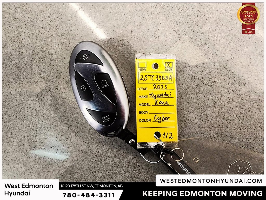 2025 Hyundai Kona 2.0L Preferred in Edmonton, Alberta - 38 - w1024h768px