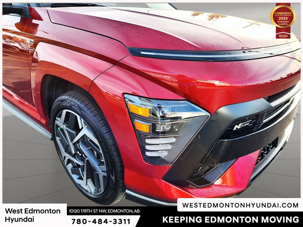 2025 Hyundai Kona 1.6T N Line in Edmonton, Alberta - 12 - w1024h768px