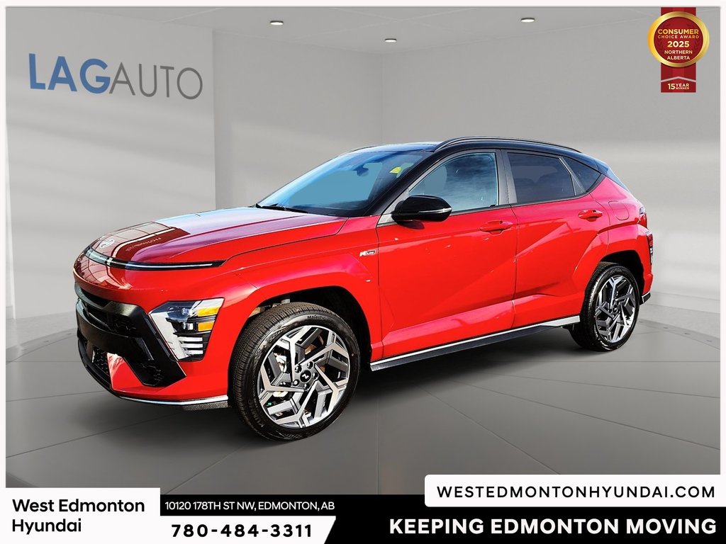 2025 Hyundai Kona 1.6T N Line in Edmonton, Alberta - 3 - w1024h768px