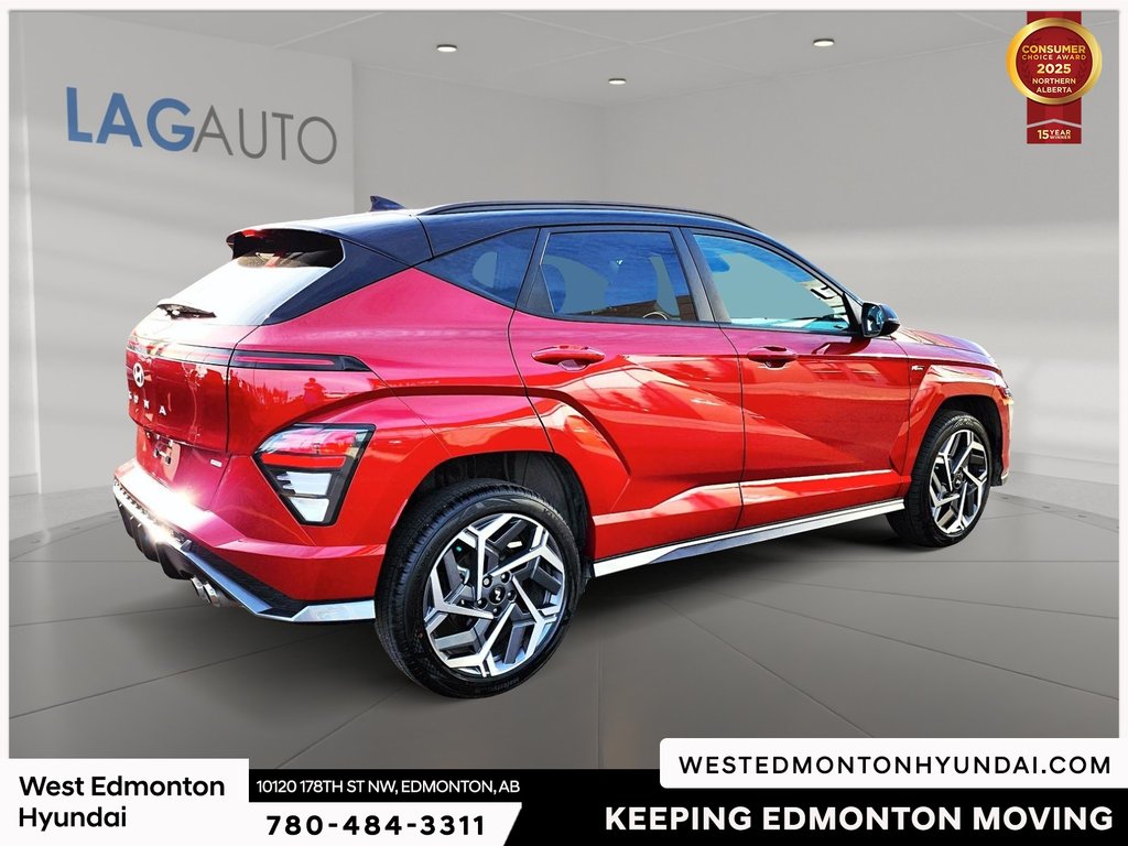 2025 Hyundai Kona 1.6T N Line in Edmonton, Alberta - 9 - w1024h768px