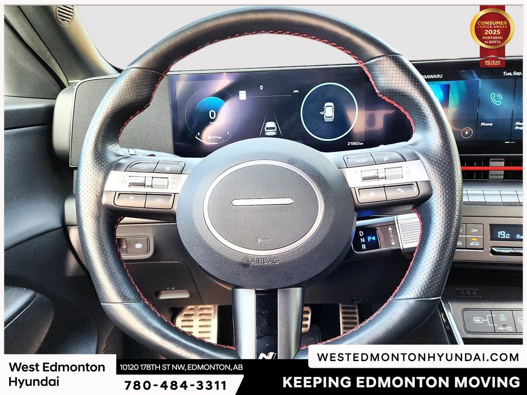 2025 Hyundai Kona 1.6T N Line in Edmonton, Alberta - 19 - w1024h768px