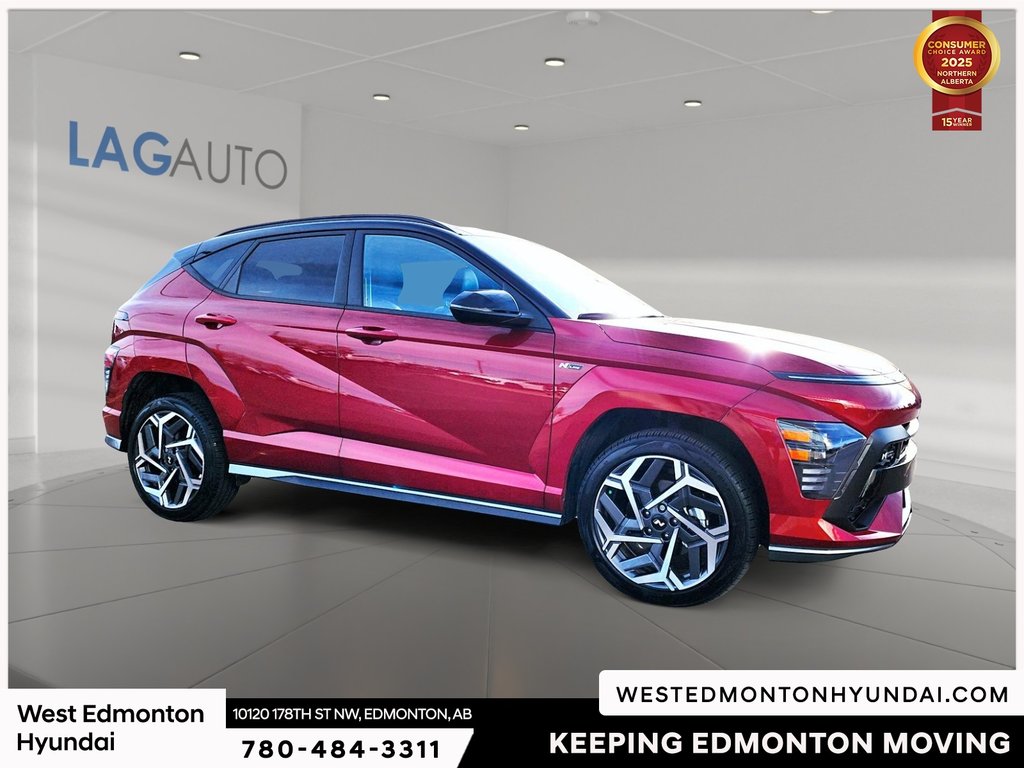 2025 Hyundai Kona 1.6T N Line in Edmonton, Alberta - 11 - w1024h768px