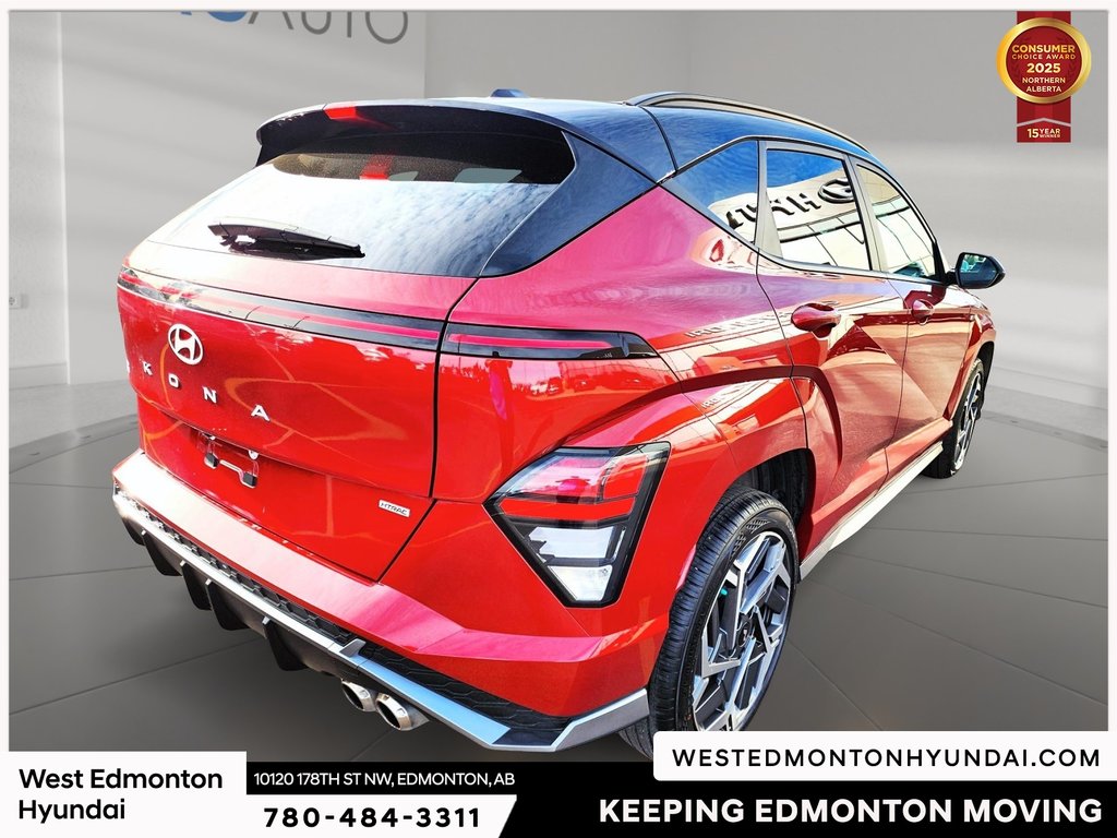 2025 Hyundai Kona 1.6T N Line in Edmonton, Alberta - 8 - w1024h768px