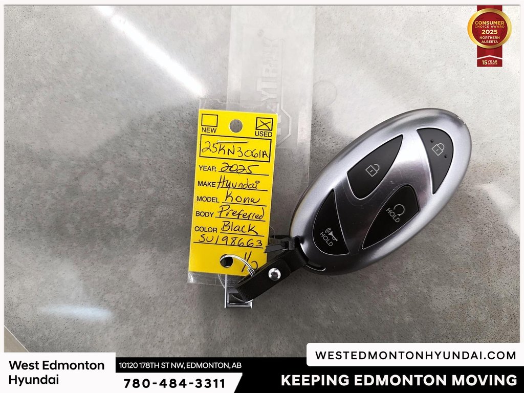 2025 Hyundai Kona 2.0L Preferred in Edmonton, Alberta - 35 - w1024h768px