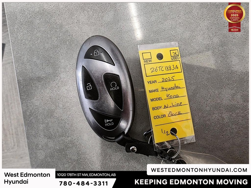 2025 Hyundai Kona 1.6T N Line in Edmonton, Alberta - 25 - w1024h768px