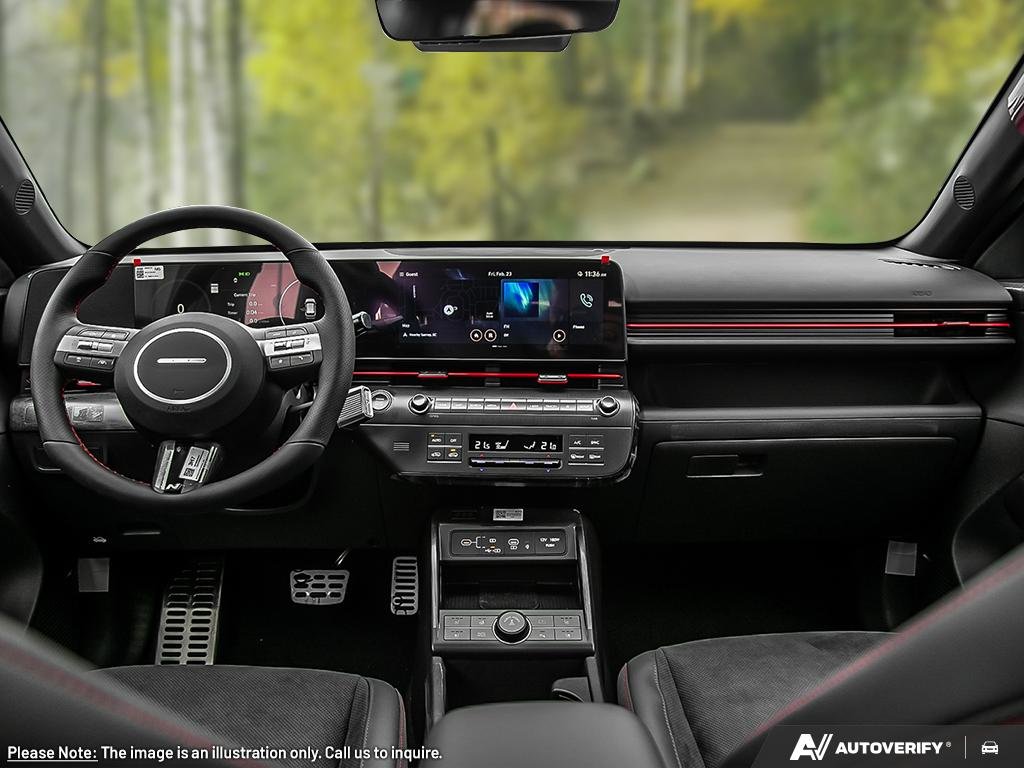 2026 Hyundai Kona 1.6T N Line in Edmonton, Alberta - 19 - w1024h768px