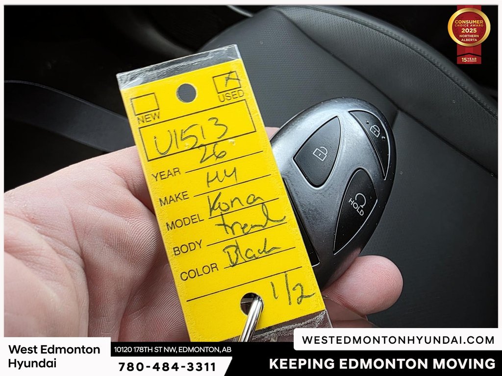 2026 Hyundai Kona Trend in Edmonton, Alberta - 23 - w1024h768px