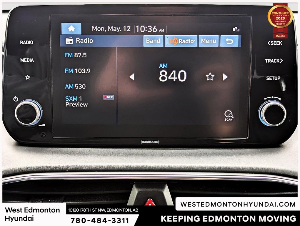 2022 Hyundai Santa Fe Hybrid Luxury in Edmonton, Alberta - 9 - w1024h768px