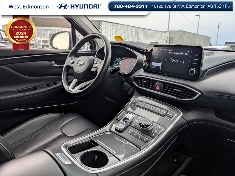 2022 Hyundai Santa Fe Plug-In Hybrid Luxury in Edmonton, Alberta - 11 - w1024h768px