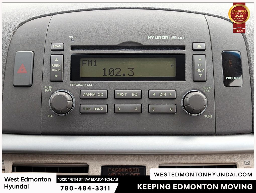 2006 Hyundai Sonata GL in Edmonton, Alberta - 9 - w1024h768px