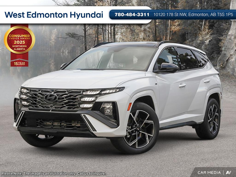 2025 Hyundai Tucson Hybrid N Line Hybrid AWD in Edmonton, Alberta - 1 - w1024h768px