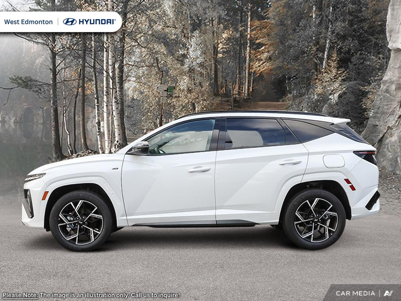 2025 Hyundai Tucson Hybrid N Line Hybrid AWD in Edmonton, Alberta - 3 - w1024h768px