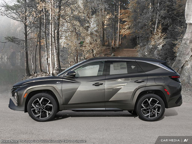 2025 Hyundai Tucson Hybrid N Line in Edmonton, Alberta - 3 - w1024h768px