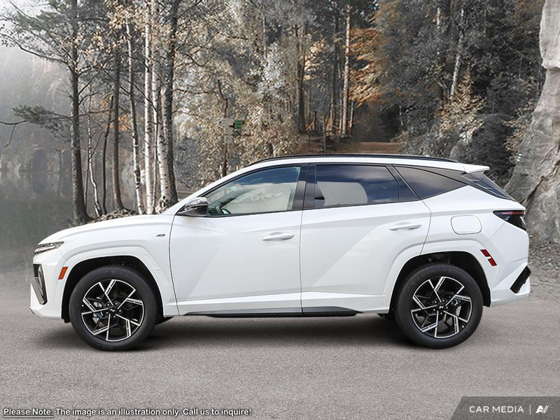 2025 Hyundai Tucson Hybrid N Line in Edmonton, Alberta - 3 - w1024h768px