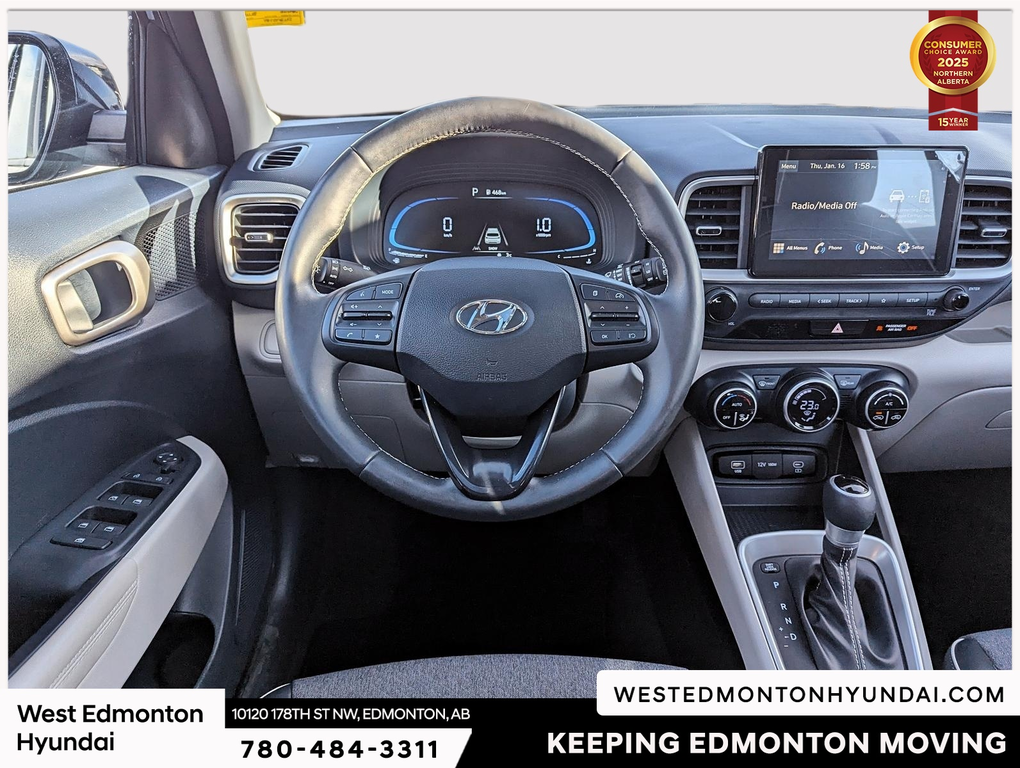 2023 Hyundai Venue Ultimate in Edmonton, Alberta - 12 - w1024h768px