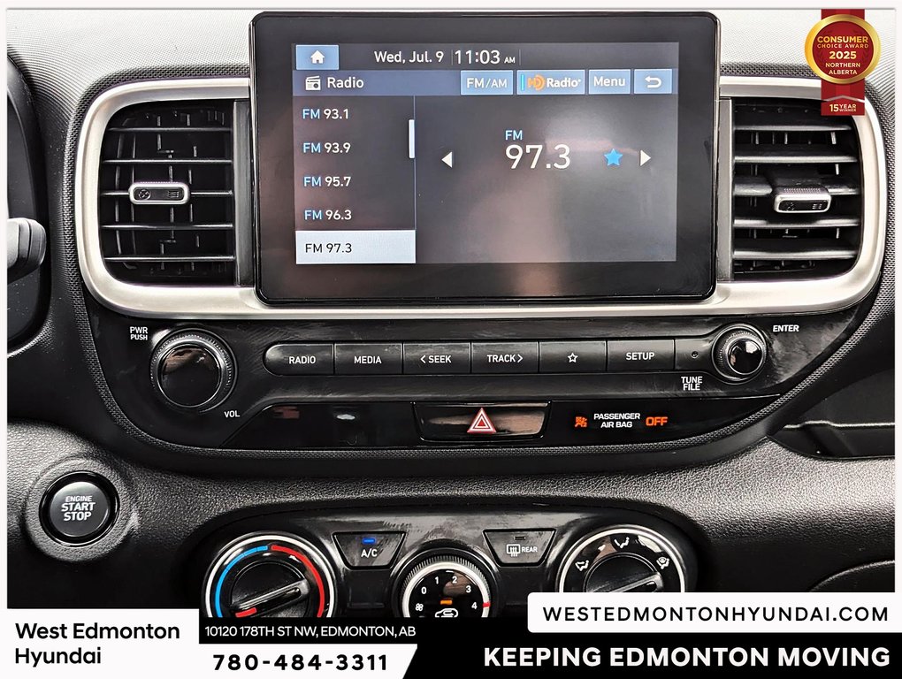 2023 Hyundai Venue Preferred in Edmonton, Alberta - 12 - w1024h768px