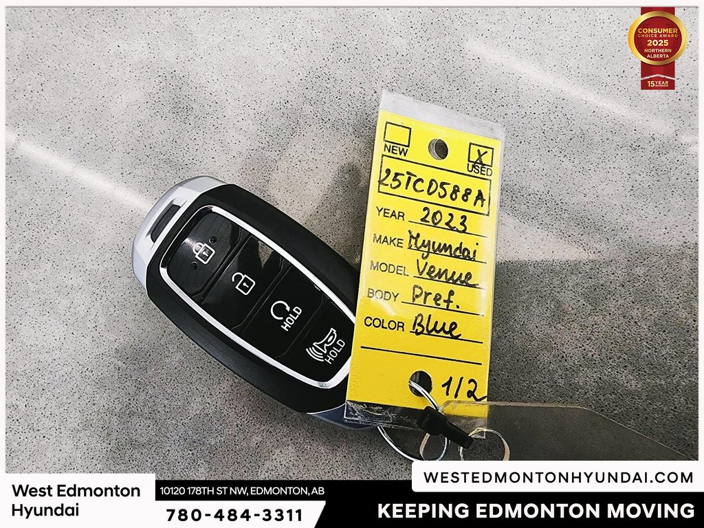 2023 Hyundai Venue Preferred in Edmonton, Alberta - 9 - w1024h768px