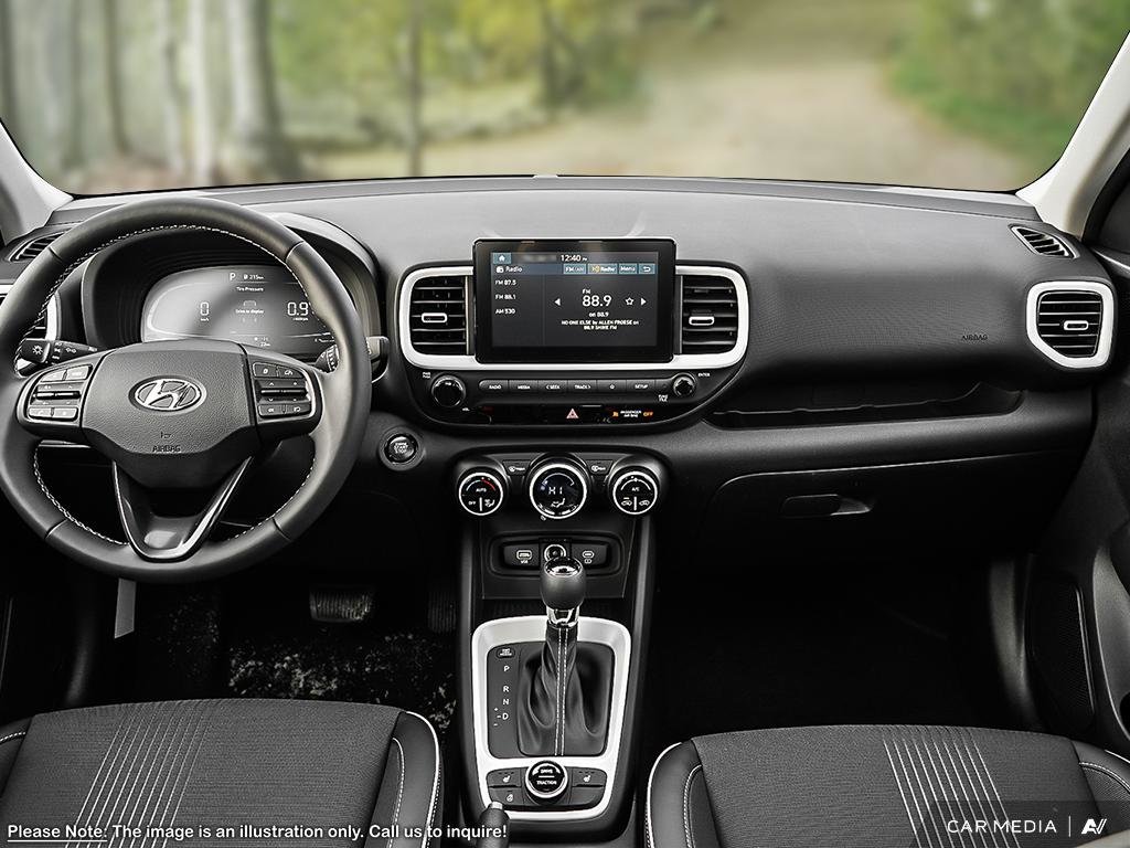 2025 Hyundai Venue Ultimate - Black interior in Edmonton, Alberta - 22 - w1024h768px