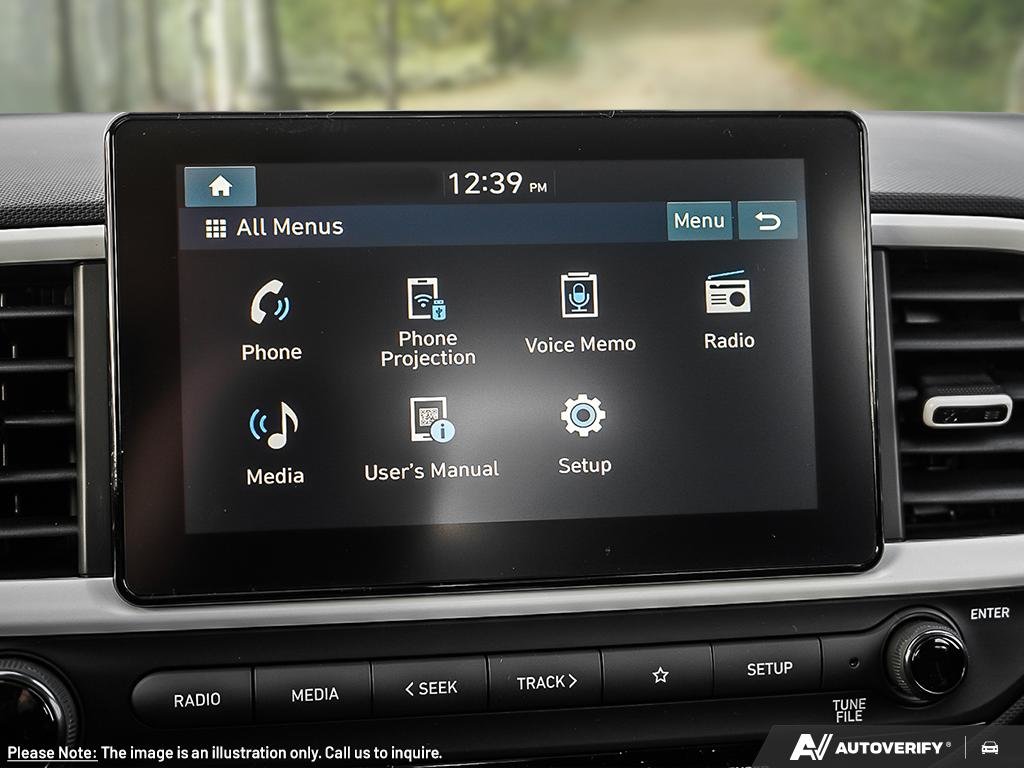 2025 Hyundai Venue Ultimate - Black interior in Edmonton, Alberta - 18 - w1024h768px