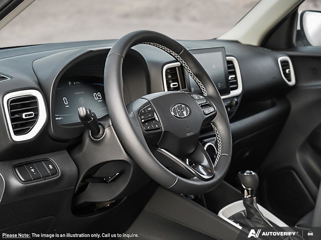 2025 Hyundai Venue Ultimate - Black interior in Edmonton, Alberta - 12 - w1024h768px