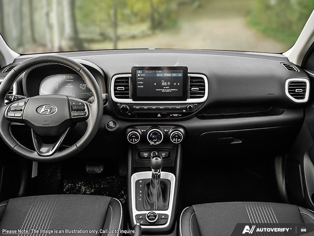 2025 Hyundai Venue Ultimate - Black interior in Edmonton, Alberta - 22 - w1024h768px