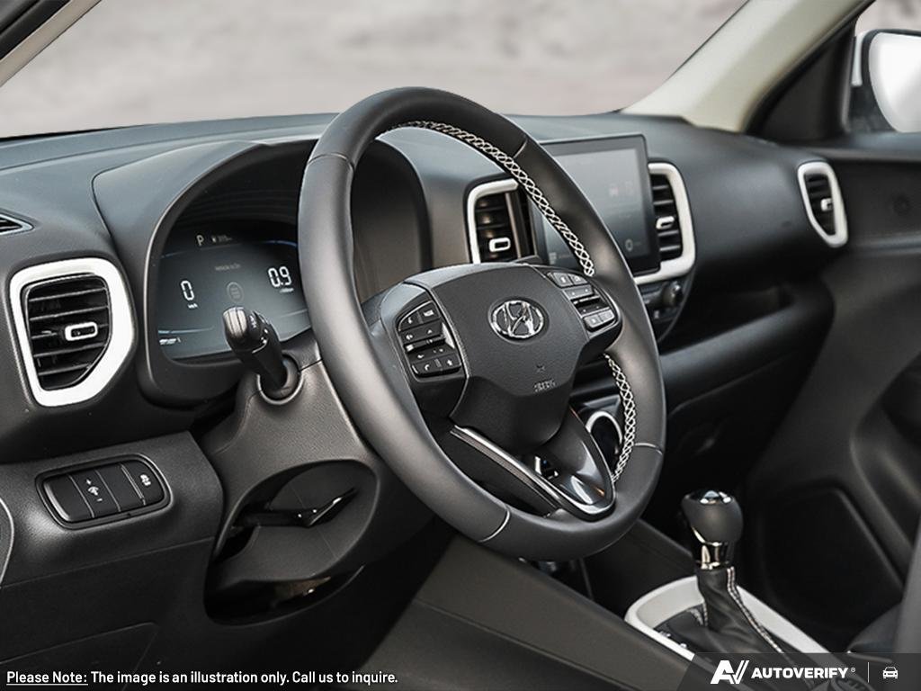 2025 Hyundai Venue Ultimate - Black interior in Edmonton, Alberta - 12 - w1024h768px