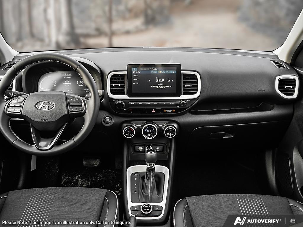 2026 Hyundai Venue Ultimate - Black interior in Edmonton, Alberta - 18 - w1024h768px