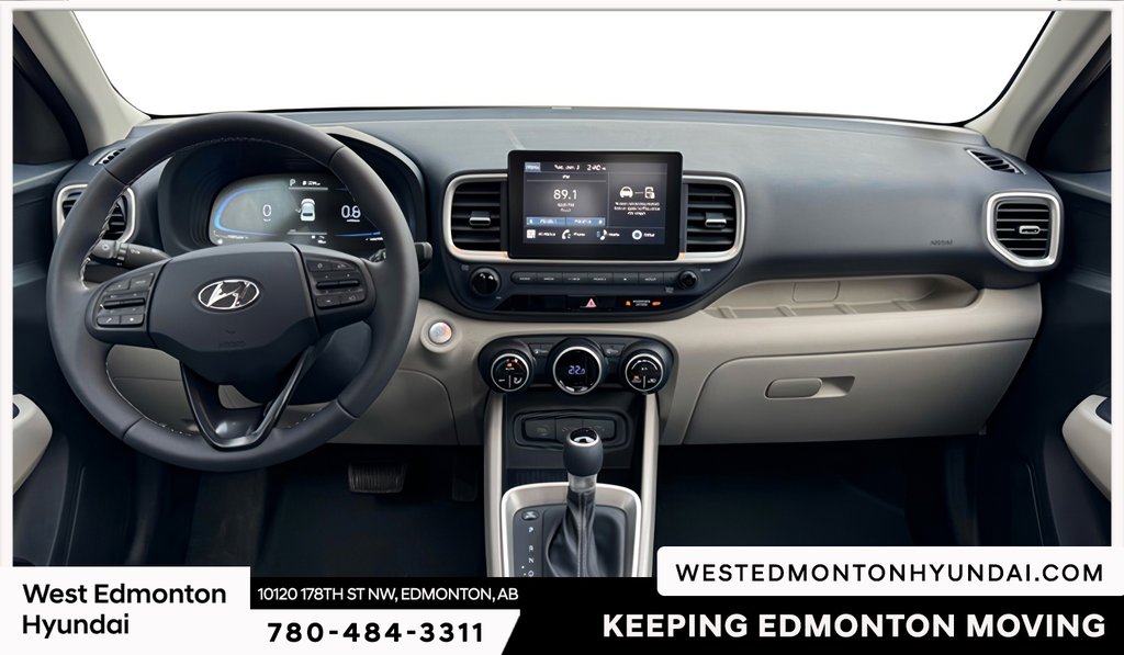 2026 Hyundai Venue Ultimate - Denim interior in Edmonton, Alberta - 6 - w1024h768px