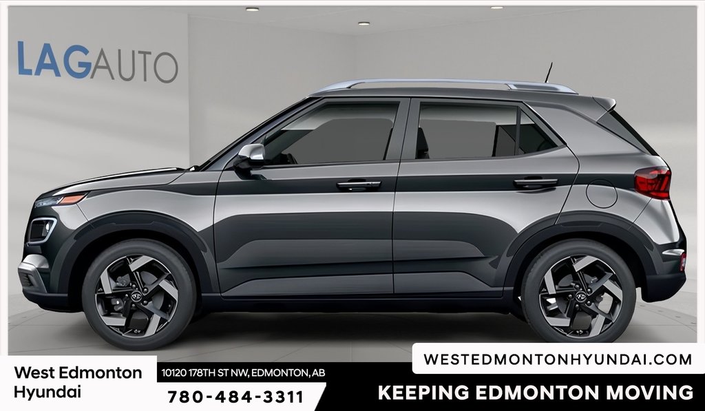 2026 Hyundai Venue Ultimate - Black interior in Edmonton, Alberta - 2 - w1024h768px