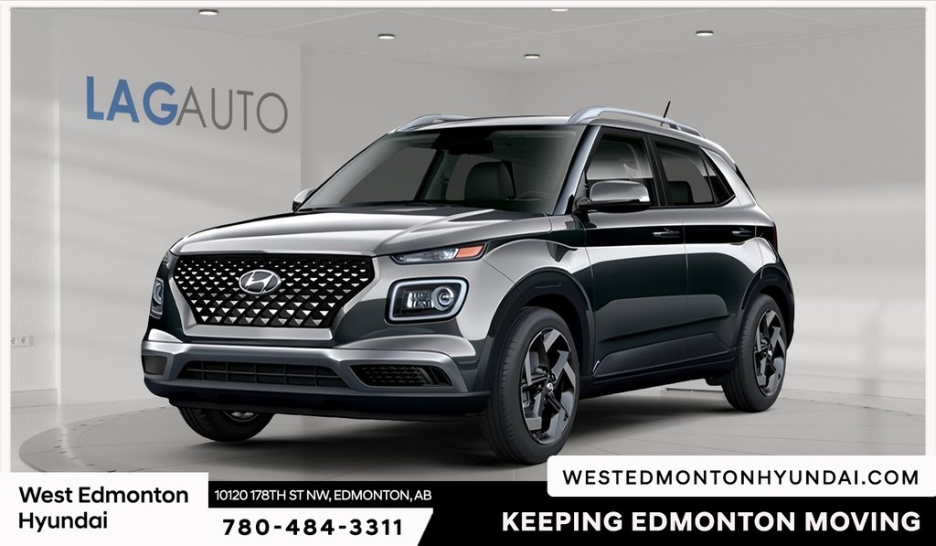 2026 Hyundai Venue Ultimate - Black interior in Edmonton, Alberta - 1 - w1024h768px