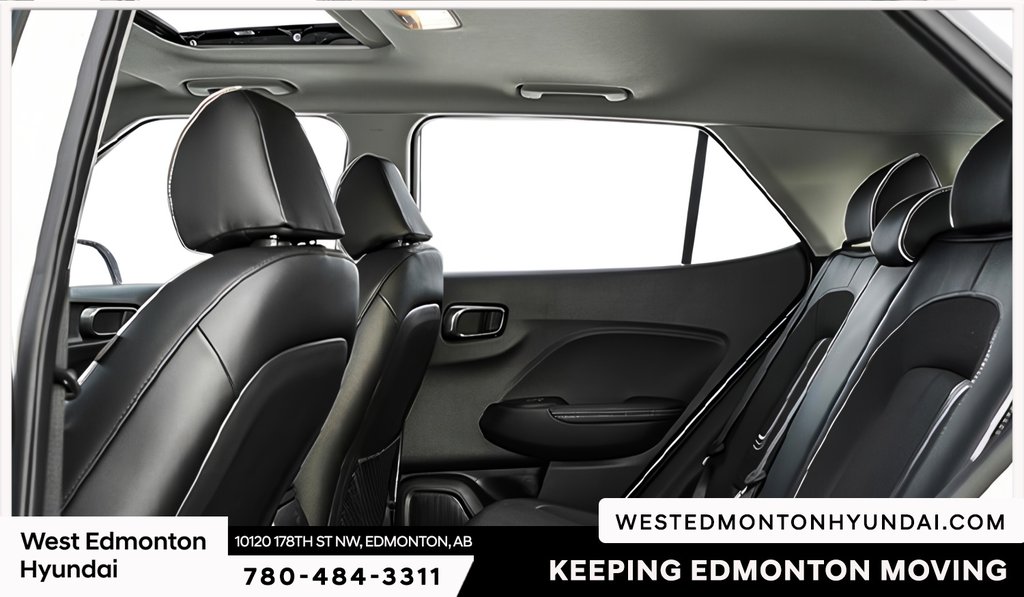 2026 Hyundai Venue Ultimate - Black interior in Edmonton, Alberta - 4 - w1024h768px