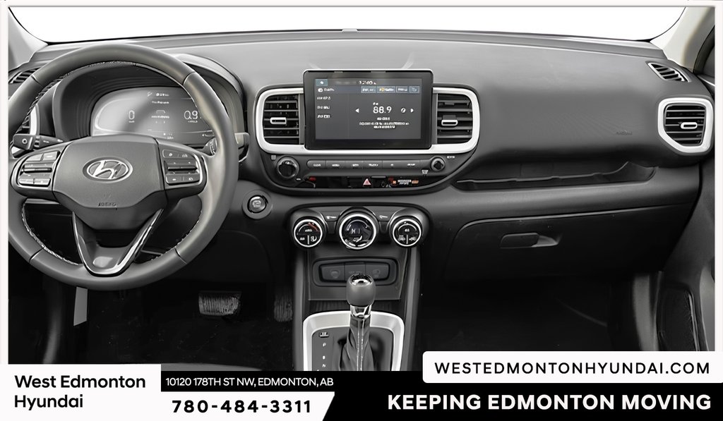 2026 Hyundai Venue Ultimate - Black interior in Edmonton, Alberta - 5 - w1024h768px