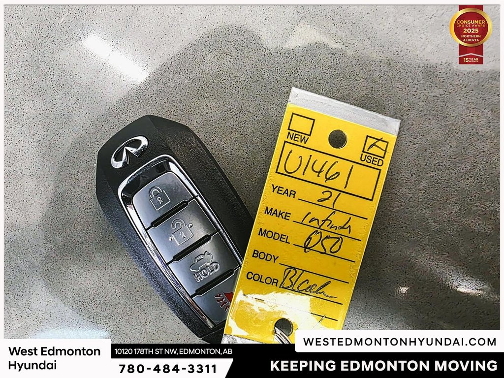 2021 Infiniti Q50 PURE in Edmonton, Alberta - 20 - w1024h768px