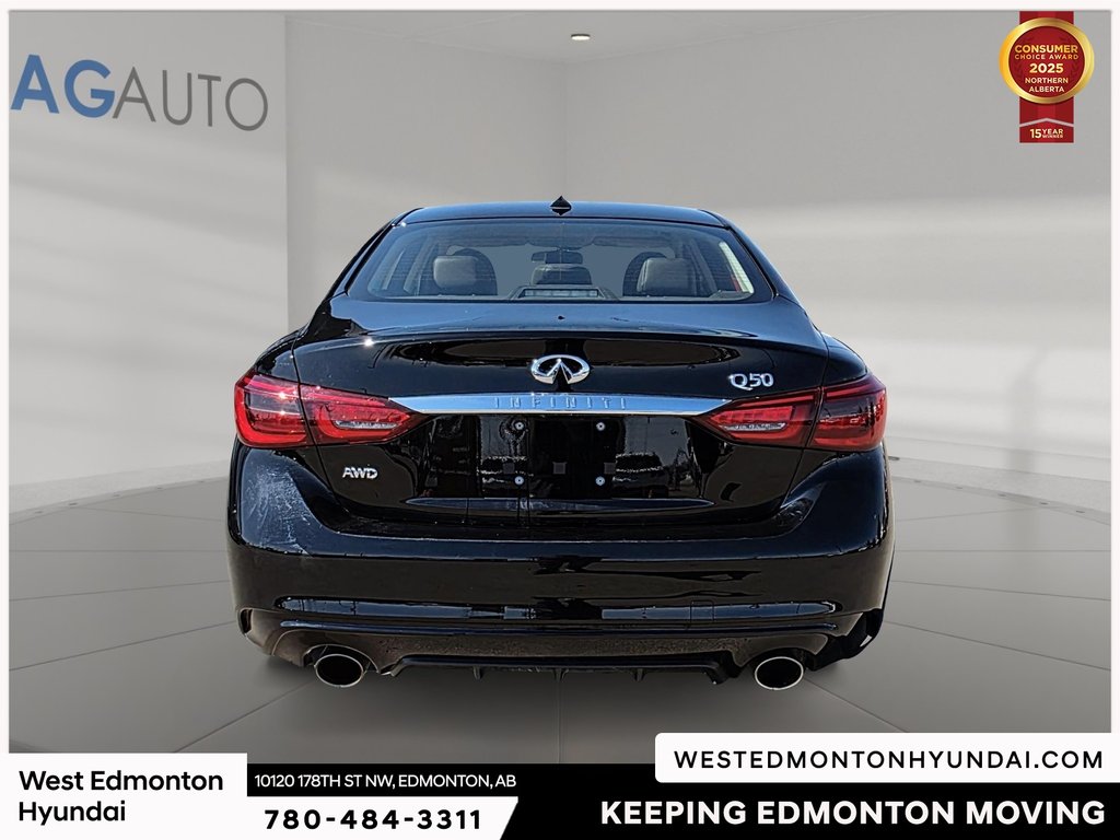 2021 Infiniti Q50 PURE in Edmonton, Alberta - 7 - w1024h768px