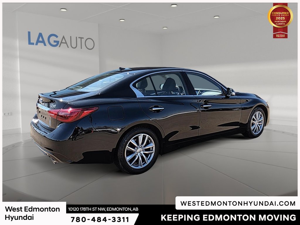 2021 Infiniti Q50 PURE in Edmonton, Alberta - 9 - w1024h768px