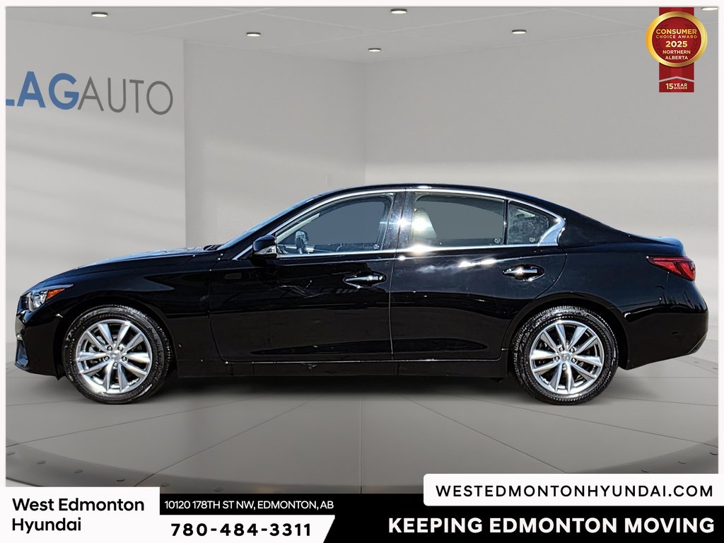 2021 Infiniti Q50 PURE in Edmonton, Alberta - 4 - w1024h768px