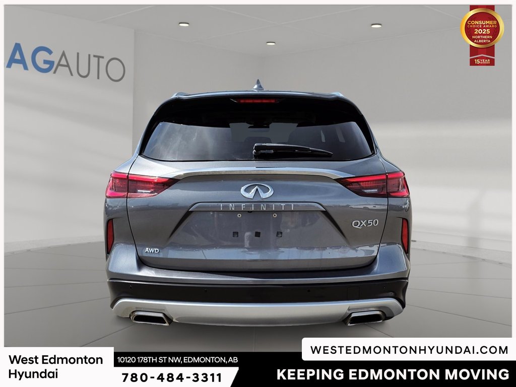 2021 Infiniti QX50 ESSENTIAL in Edmonton, Alberta - 7 - w1024h768px