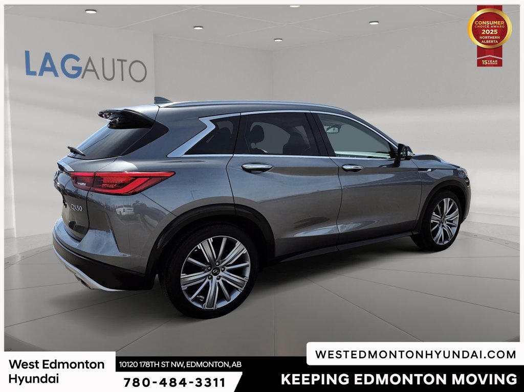 2021 Infiniti QX50 ESSENTIAL in Edmonton, Alberta - 9 - w1024h768px
