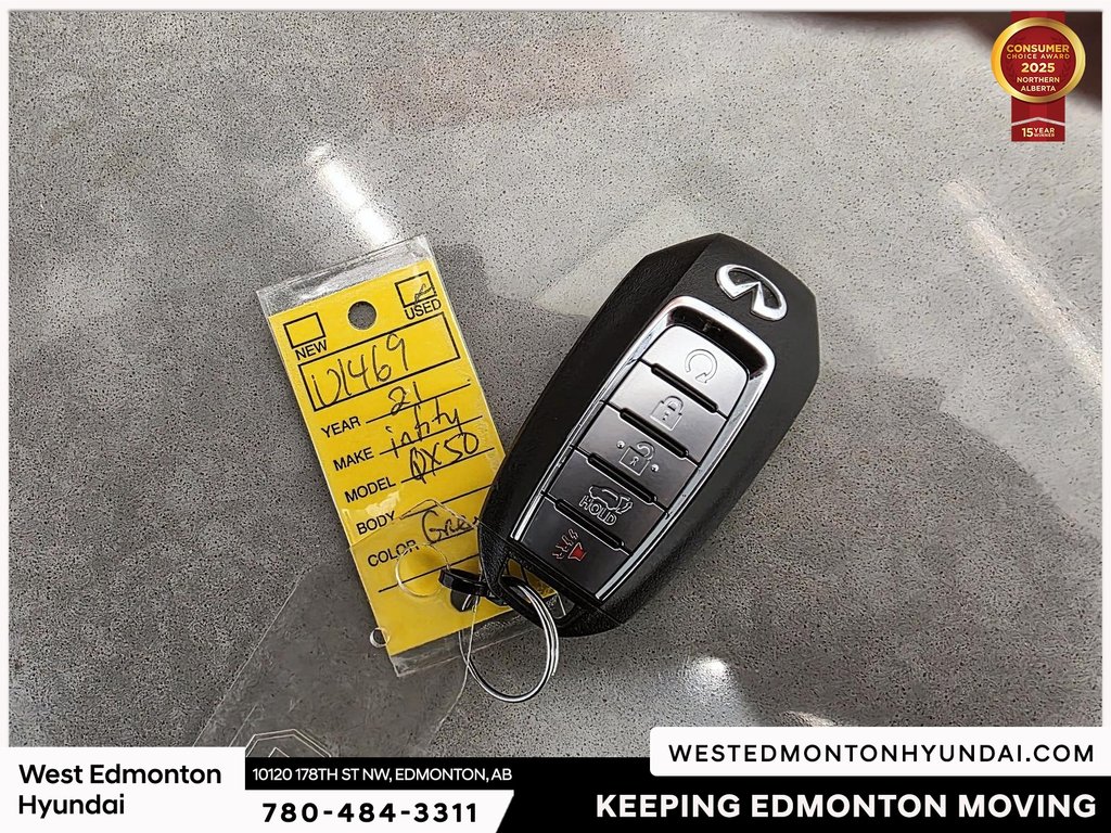 2021 Infiniti QX50 ESSENTIAL in Edmonton, Alberta - 22 - w1024h768px
