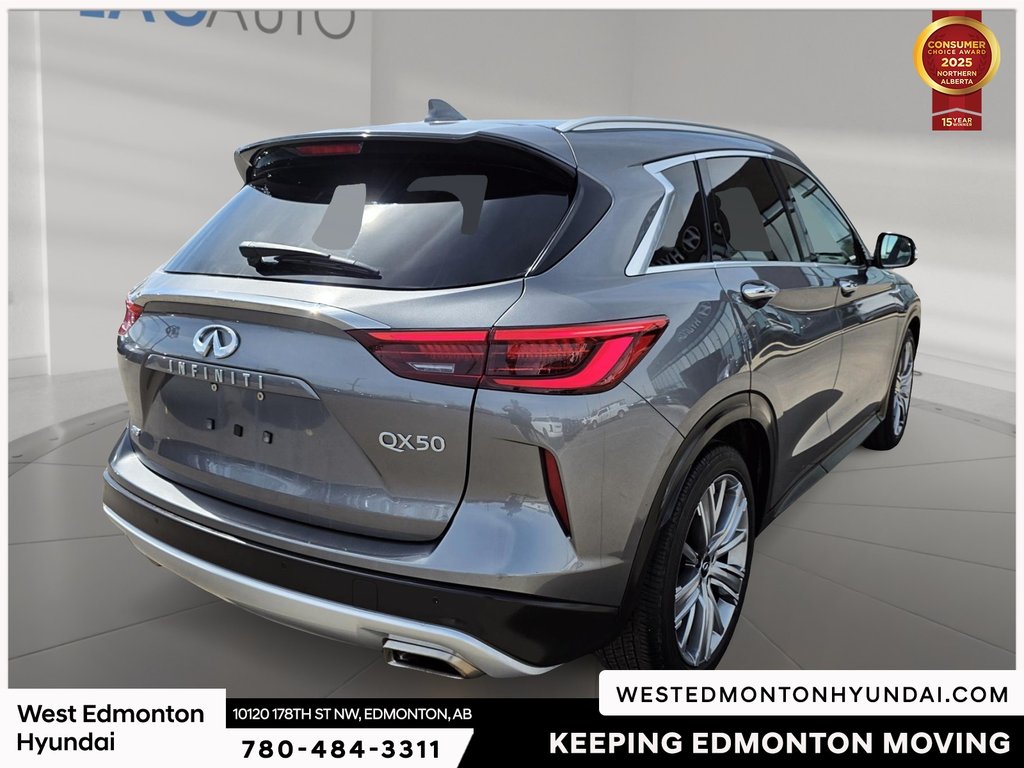 2021 Infiniti QX50 ESSENTIAL in Edmonton, Alberta - 8 - w1024h768px