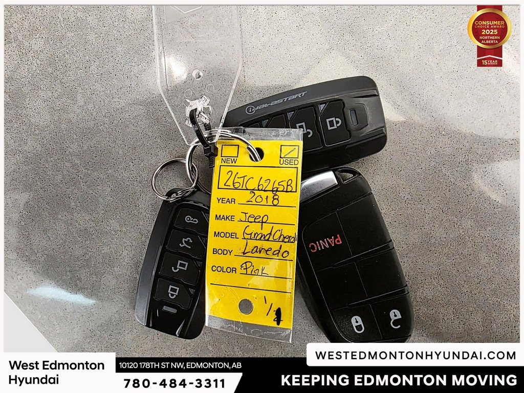 2018 Jeep Grand Cherokee Laredo in Edmonton, Alberta - 19 - w1024h768px