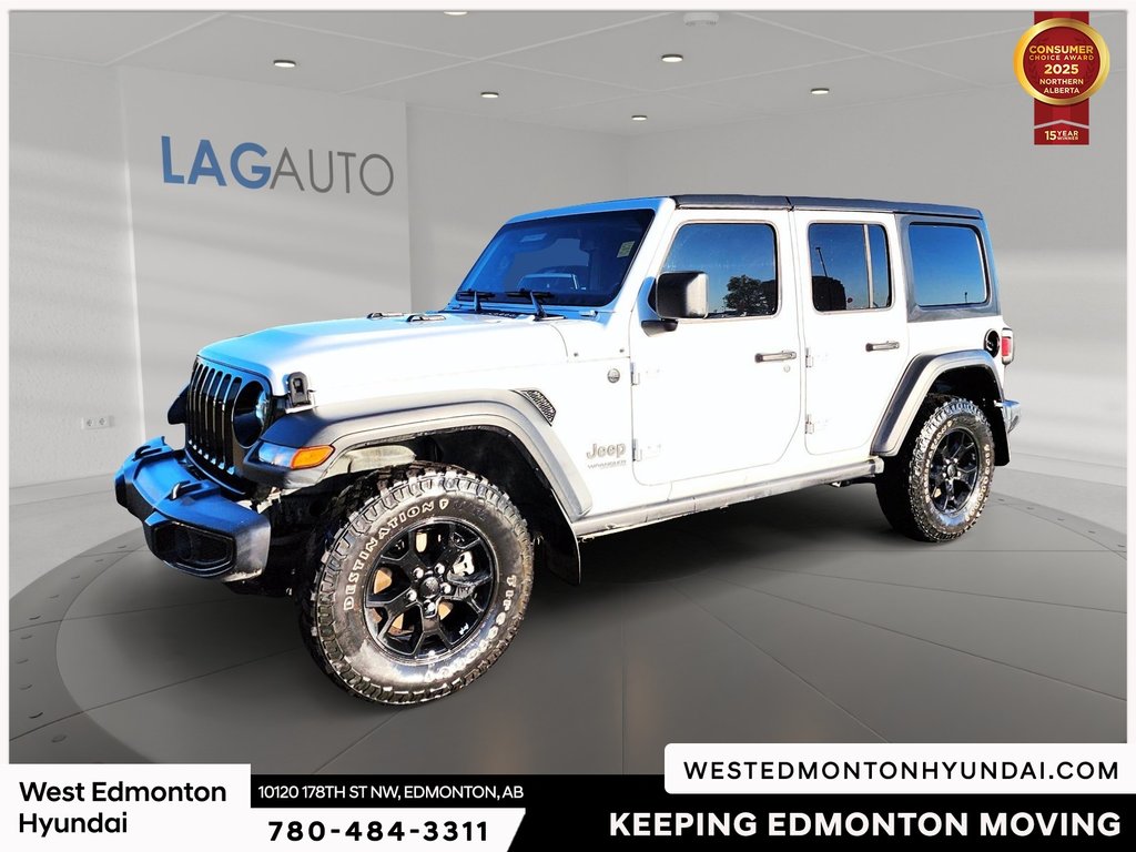 2020 Jeep Wrangler Unlimited Willys in Edmonton, Alberta - 3 - w1024h768px